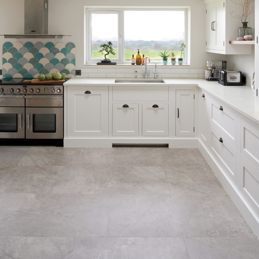 Lifestyle image of Ca Pietra Riverside Gris Wall & Floor Tiles 600mmx1200mm